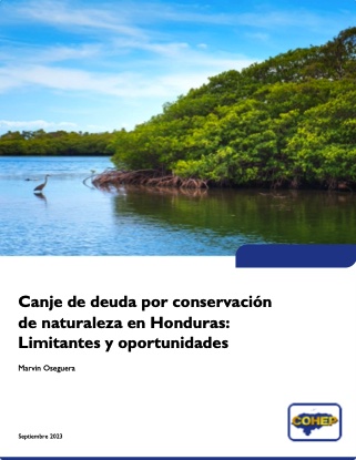 Canje de deuda por conservación de naturaleza en Honduras: Limitantes y oportunidades